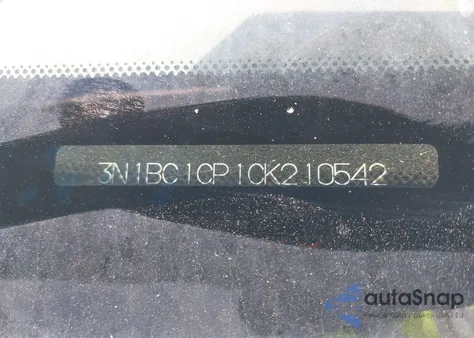 2012 Nissan Versa 1.8 S from USA, damaged, VIN 3N1BC1CP1CK210542